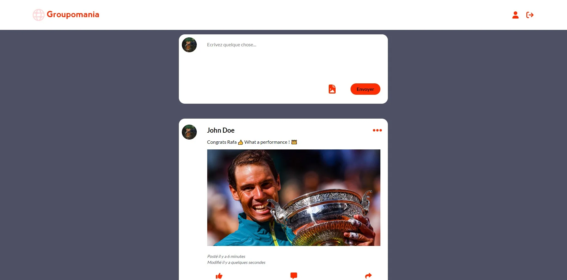Grouposocial project